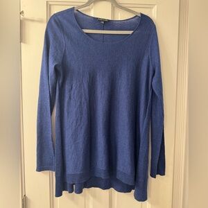 Eileen Fisher Navy Knit Top
